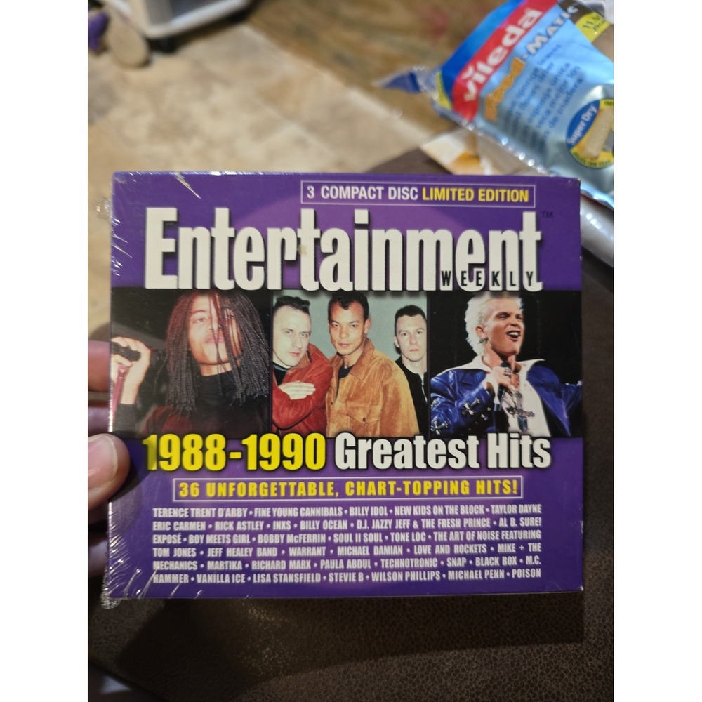 Entertainment Weekly The Greatest Hits 1988-1990 3 CD Set Limited Edition Sealed